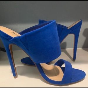 Cobalt Blue High Heels